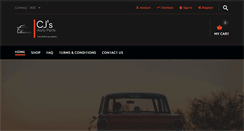Desktop Screenshot of cjsautoparts.com